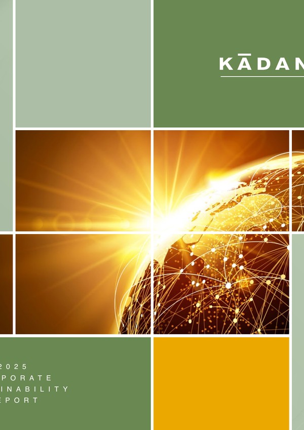 Sustainability Report Cover