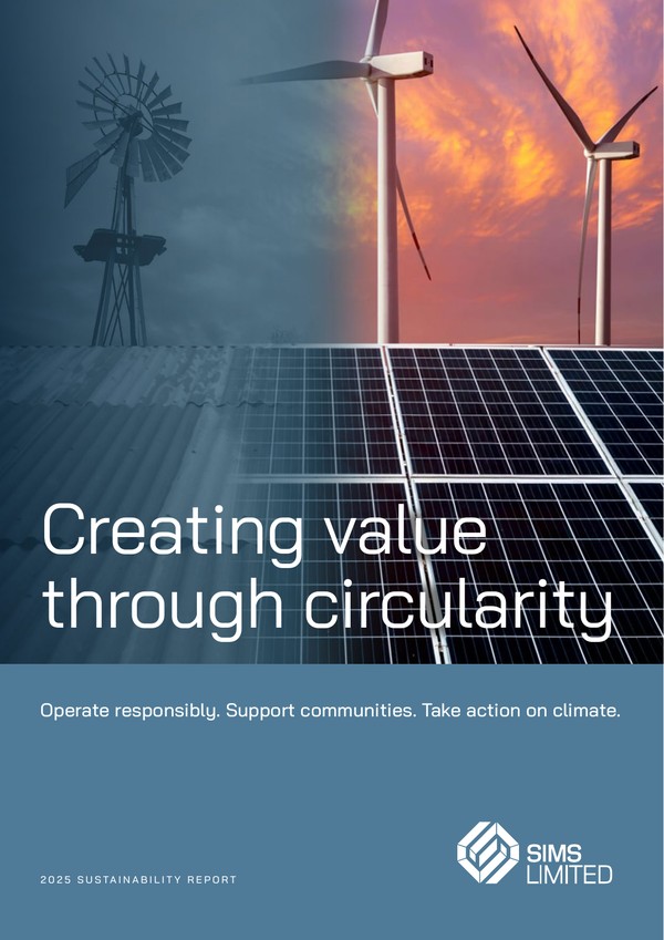 Sustainability Report Cover